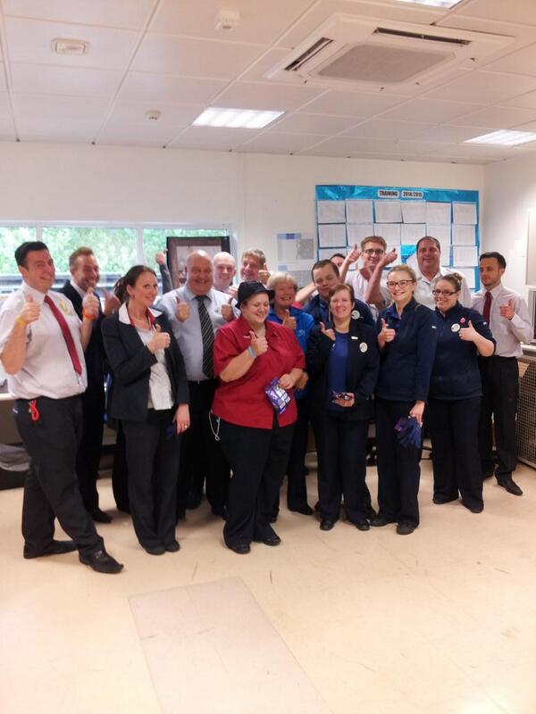 Thanks to our service stars for all your great work n help this wk <a href="/ssGroup23/">Tony Delay</a> <a href="/tescoabbey/">Lee coveney</a> <a href="/JackieGrimley/">Jac</a> #bethechange