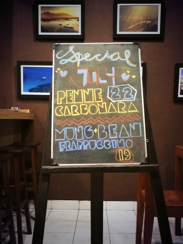 here what we got for July, PENNE CARBONARA and MUNG BEAN FRAPPUCCINO. go check 'em out!