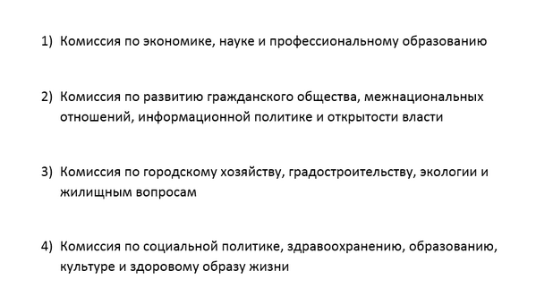 Комиссии Общественной палаты города #Дубна