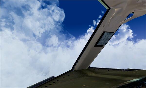 Climbout of Manchester bound for Venice flying the 757-200 for @VirtualMonarch #Vatsim #REX #NoseView