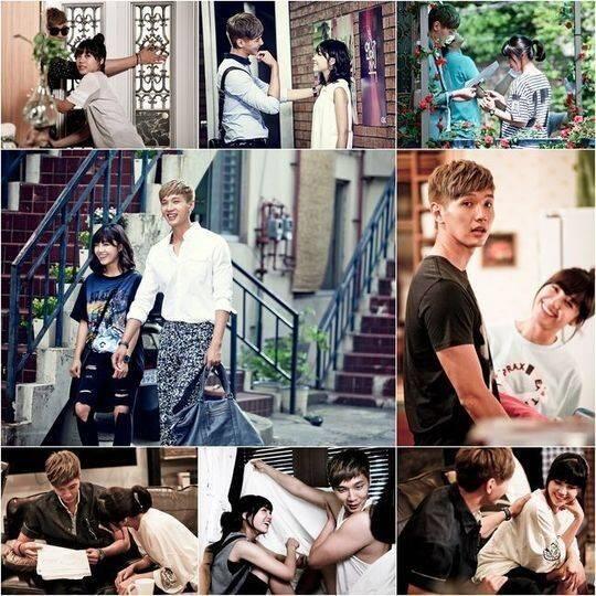 allkpop's tweet photo. 'Trot Lovers' unveil more BTS photos of Eunji and Ji Hyun Woo being a cute couple http://t.co/tAcqbueFdc http://t.co/aisV9s5NHf