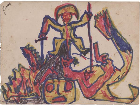 BlogCineBR's tweet image. * Desenho de Glauber Rocha * #CineBR #GlauberRocha #Arte #Cultura