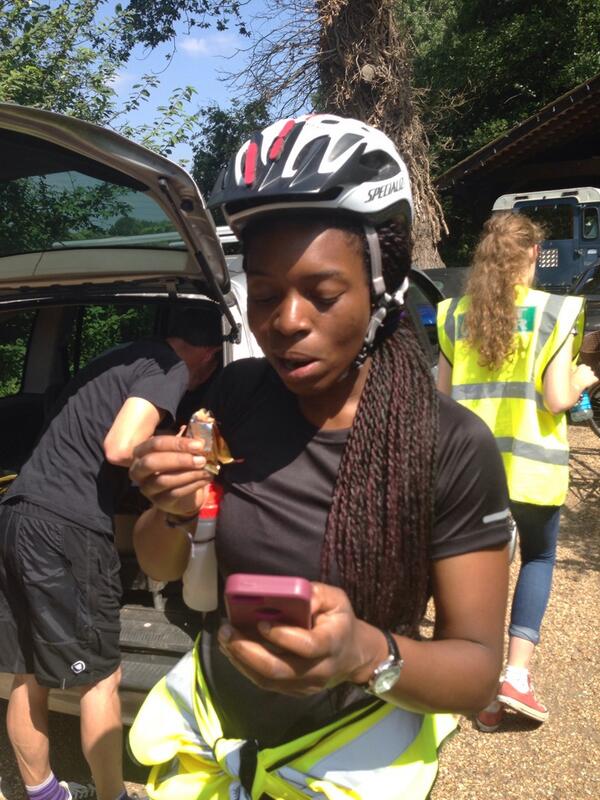 KevinRhoades2's tweet image. #joelcycle Ripley pit stop