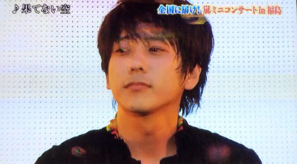 Tweet 嵐 二宮和也 ニノ の優しくもかっこ良く そして色っぽく歌う姿に胸キュンするファン続出 Naver まとめ