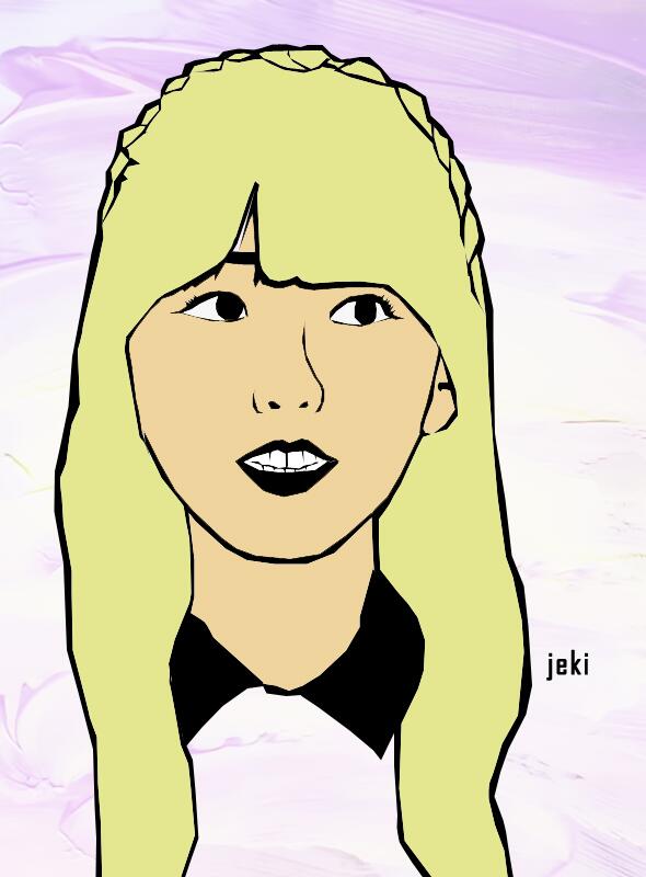 leesuobin's tweet photo. ihh lucuuu kkk thankyouuuu{} mirip lah lumayan :3"@KC_WANG7: asal corat coret wkwk @KC_Yoonjo http://t.co/AABPe8mk0q"