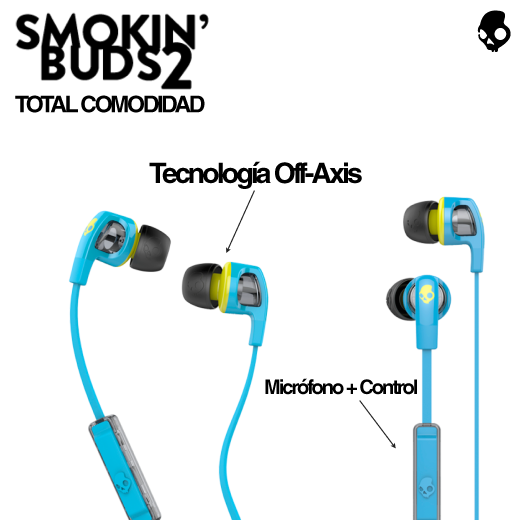 skullcandyec's tweet image. Si no tienes los #SmokinBuds no estás en nada! Total comodidad! #OffAxis  #SkullCandyEcuador