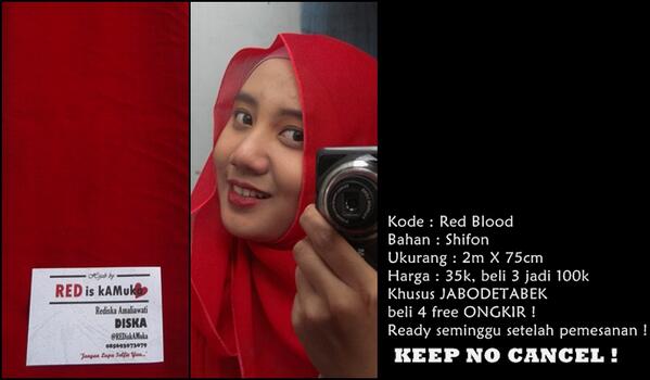 REDiskAMuka's tweet photo. Red Blood♥ http://t.co/7v4YPTsQhk