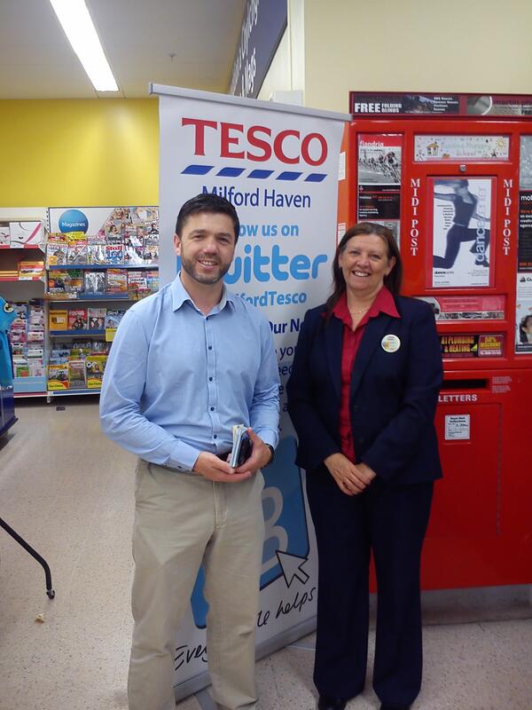 Meet and greet surgery with your MP Stephen Crabb at Milford Haven Tesco.