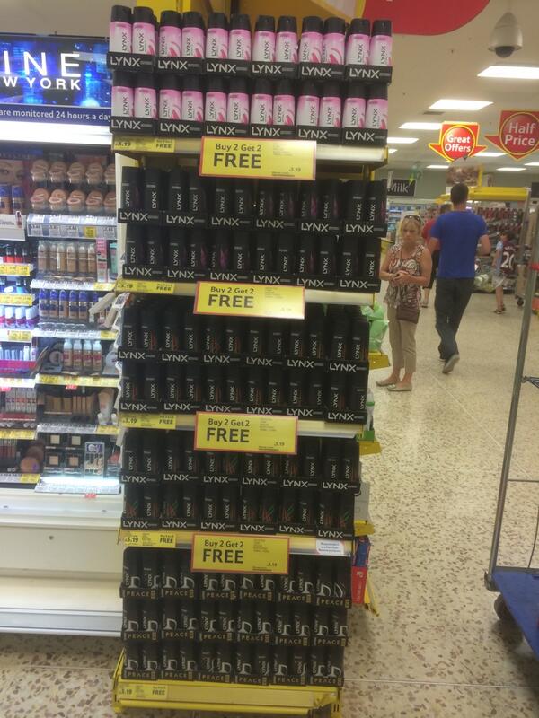 Buy 2 get 2 free on lynx! Great deal come and get it!!