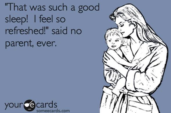 For all the early morning mamas out there!