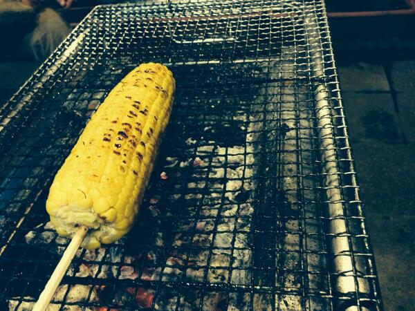 kasu_ru's tweet photo. もろこしなう http://t.co/4x6ObC4ODz