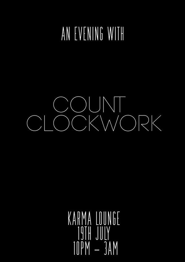 CountClockwork's tweet image. Next week