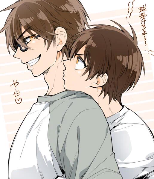 御沢の毎日のスキンシップをただ見守りたい…;-;スキンシップっていうか接触かな…… 
