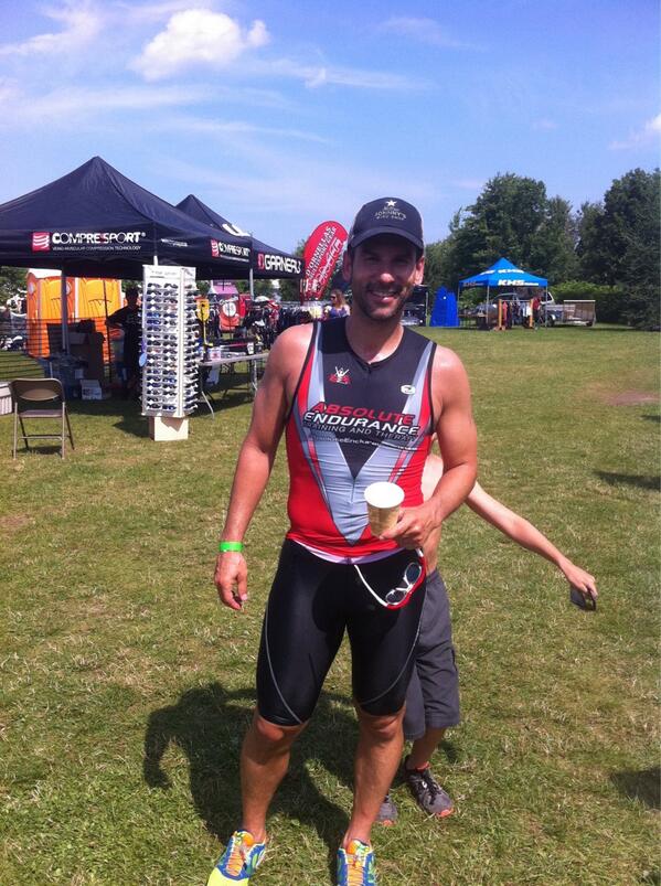 Mike finished <a href="/MultiSportCan/">MultiSport Canada</a> Gravenhurst Triathlon!  #AETT