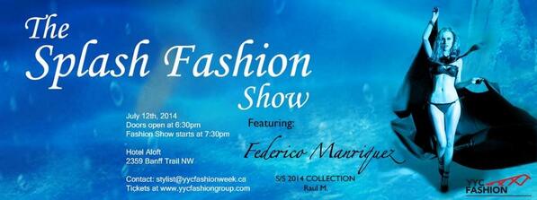No plans for the evening check out this great event #Splash#fashion#Show <a href="/YYCFashionWeek/">YYC Fashion Week</a> #Fashion #Calgary