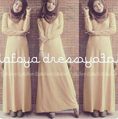 Lataya 2in1 90rb (maxi 132cm+pashmina) Spandek•Fit to L