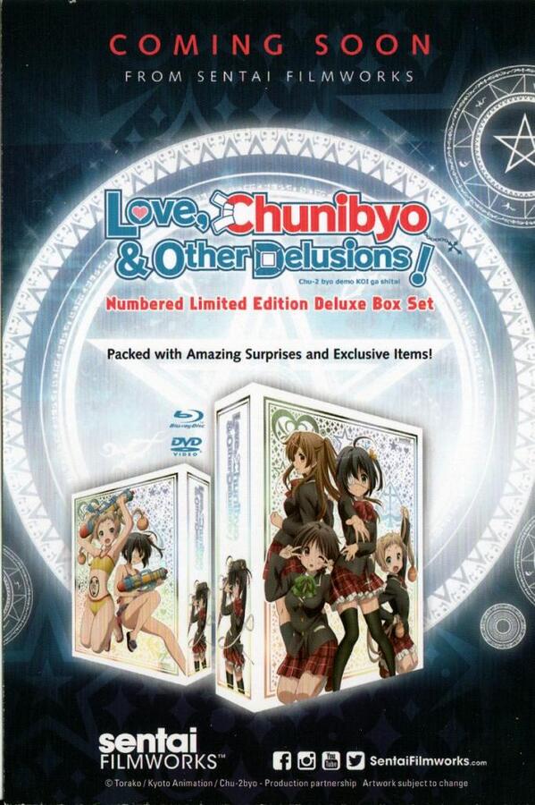 Wtk Sentai Filmworks Love Chunibyo Other Delusions Le Boxset Dvd Ax Flyer Via Asrialys Http T Co Kjgz2qjtua Http T Co Nxemzykn31