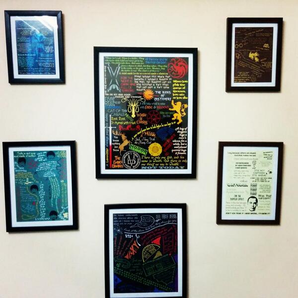 aditya6589's tweet photo. @TheSouledStore office wall! http://t.co/GFmOs2Is2O