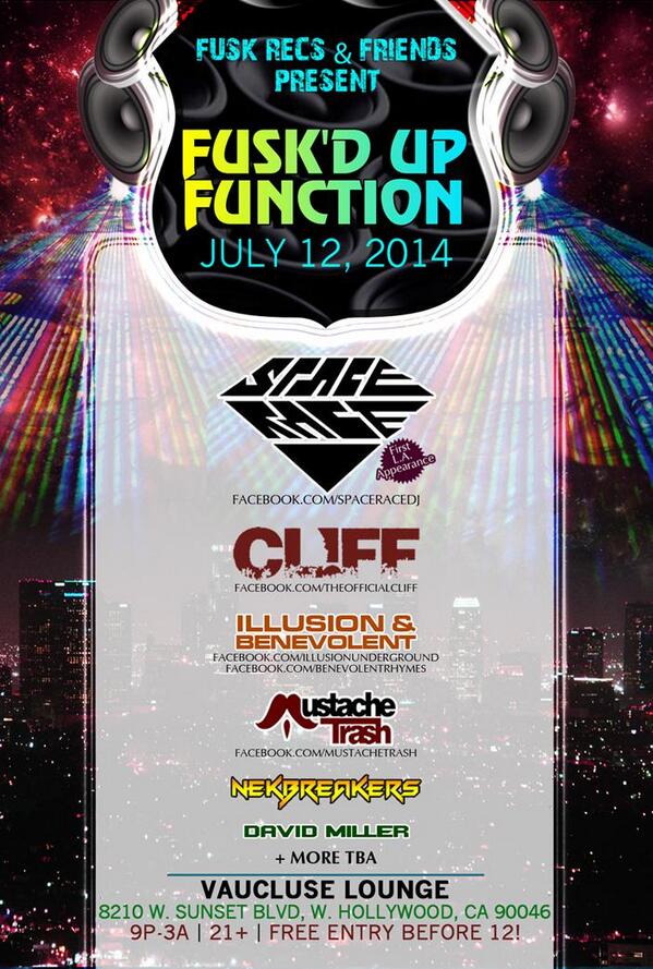 DropDeadEvents's tweet image. Today is the day people! FREE 21+ Event in Hollywood! Located at the @VaucluseLounge!! Starts at 9pm!