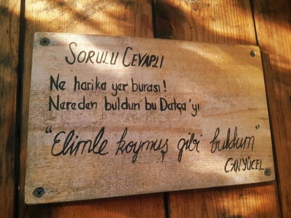 I'm at Can Yücel Evi (Muğla) w/ 2 others 4sq.com/1wf1vrw