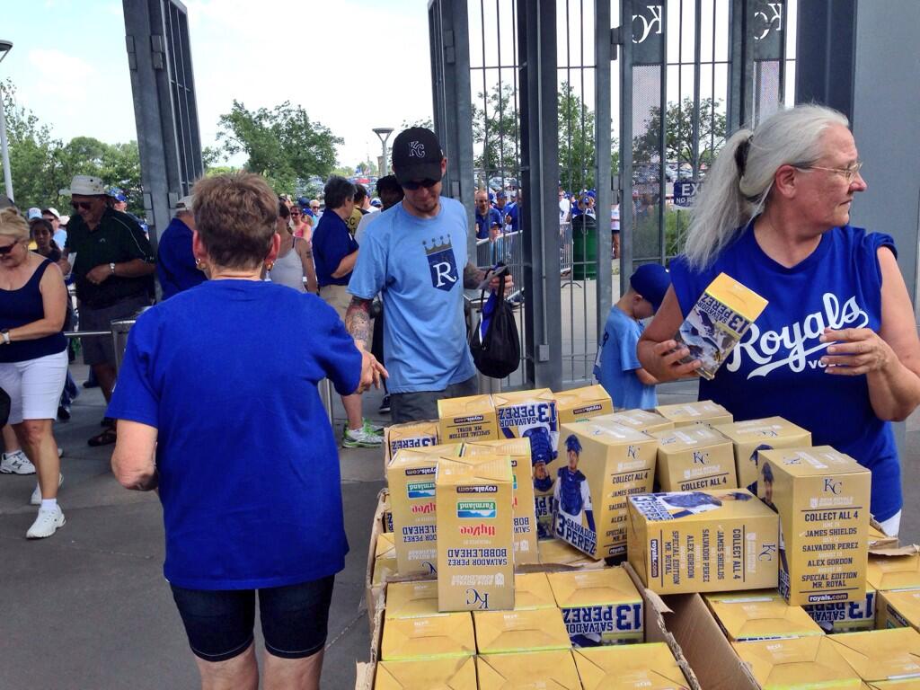 Kansas City Royals on Twitter "Gates are now open! These fans were