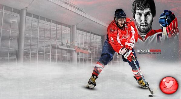 SportsDesigns_'s tweet image. Alexander Ovechkin Wallpaper #Caps #SportsDesigns