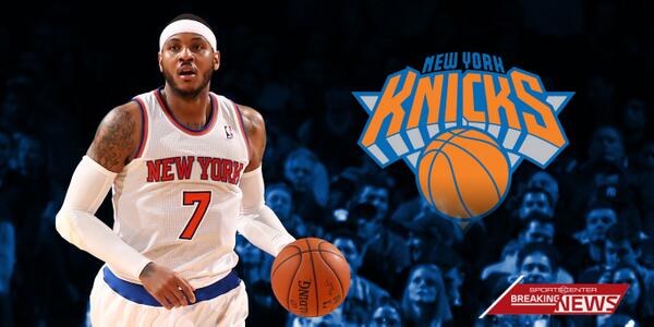 SportsCenter (@sportscenter) on Twitter photo BREAKING: Carmelo Anthony is in talks to rejoin Knicks. Bulls and Rockets were told to move on. (via <a href="/stephenasmith/">Stephen A Smith</a>) BREAKING: Carmelo Anthony is in talks to rejoin Knicks. Bulls and Rockets were told to move on. (via <a href="/stephenasmith/">Stephen A Smith</a>)