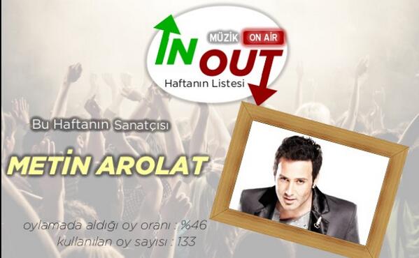 Haftanin cakma sanatcisi #MetinOralet <a href="/MetinAROLAT/">Metin Arolat</a>