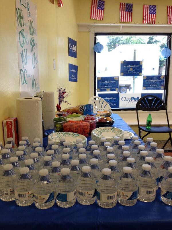 PellForTheWin's tweet image. Newport office opening today with #ClayPell and #MichelleKwan 2pm at 164 Broadway!