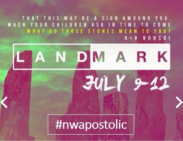 TODAY: Youth Consecration Week District Youth Service. See you in Sunnyside! #nwapostolic