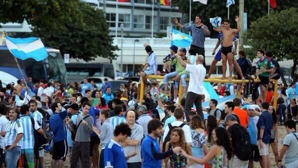 جماهير الارجنتين 

#VamosArgentina