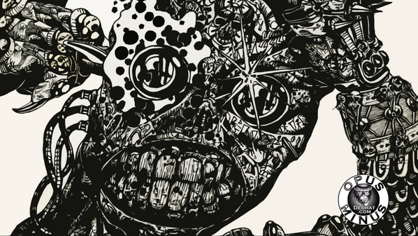 TechnoFails's tweet image. Illustration: &apos;Robot Ethics&apos; #Robot #Robotics #RobotBoss #RobotLove Pen and Photoshop. What will humans do for work?