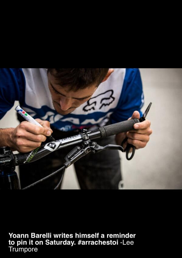 8th after the first day @World_Enduro <a href="/superenduro/">Superenduro</a> ! Can't wait tomorrow !! Gazzzz #EWS4 #100% #ridelife