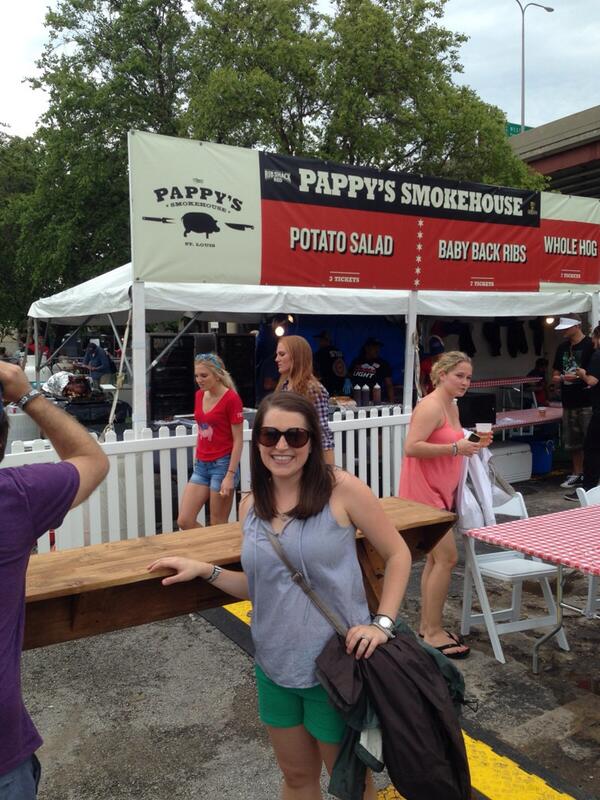 A little taste of St. Louis at the Windy City smoke out!