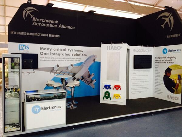 HALOSENSOR's tweet image. 2 Days left till @FIAFarnborough and the TT Electronics Stand Hall 1 D10 is up, stop by for a demo of #HALOSENSOR