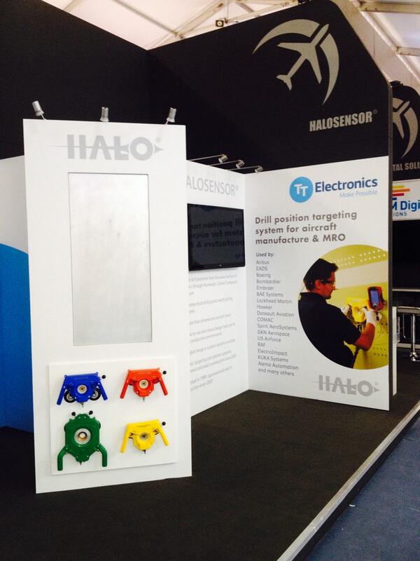 HALOSENSOR's tweet image. 2 Days left till @FIAFarnborough and the TT Electronics Stand Hall 1 D10 is up, stop by for a demo of #HALOSENSOR