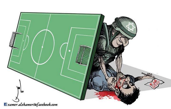 ThisIsGaZa's tweet photo. as the world cups heats, israel massacres more Palestinians 150+, 700+ injured 
#BrazilVsNetherlands #هولندا_البرازيل http://t.co/oYDfX15qlM