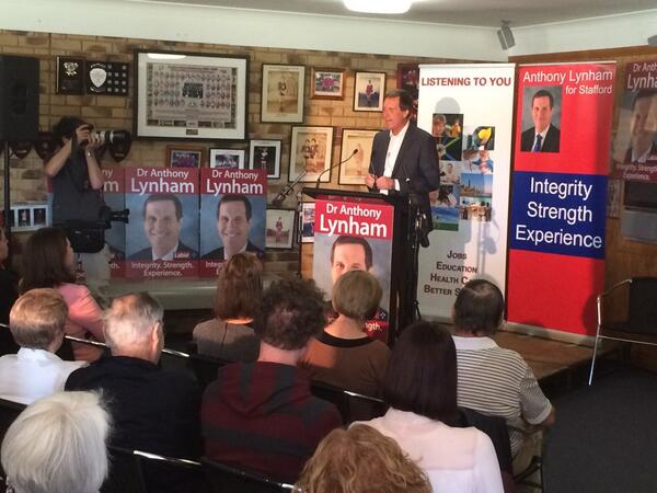 YoungLaborQLD's tweet image. Hundreds of Young Labor members at launch of @Lynham4Stafford it's time for a strong local voice.