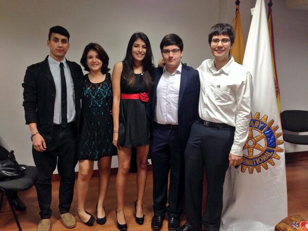 Nueva junta Interact Pereira del Café. Felicitaciones! #IluminemosRotary