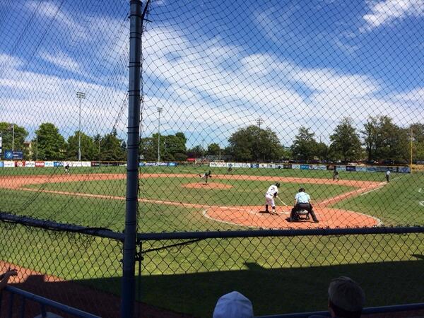 amedd's tweet image. Fun day at the ballpark with N. #harbourcats