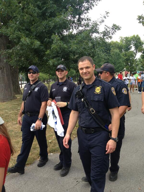 LFDPIO's tweet image. Lexington Fire Dept walking tonight on the East Side #OurCommunity