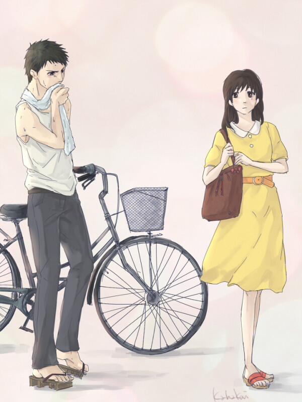 オタクが描いたスゴい絵 10年後さつきは大学生になってトトロも見えなくなって それでも田舎に帰ればいつもカンタが変わらずに待ってるといいなっていうよくわからん妄想落書きした 日本語がおかしい T Co Hvghprq3vn Twitter