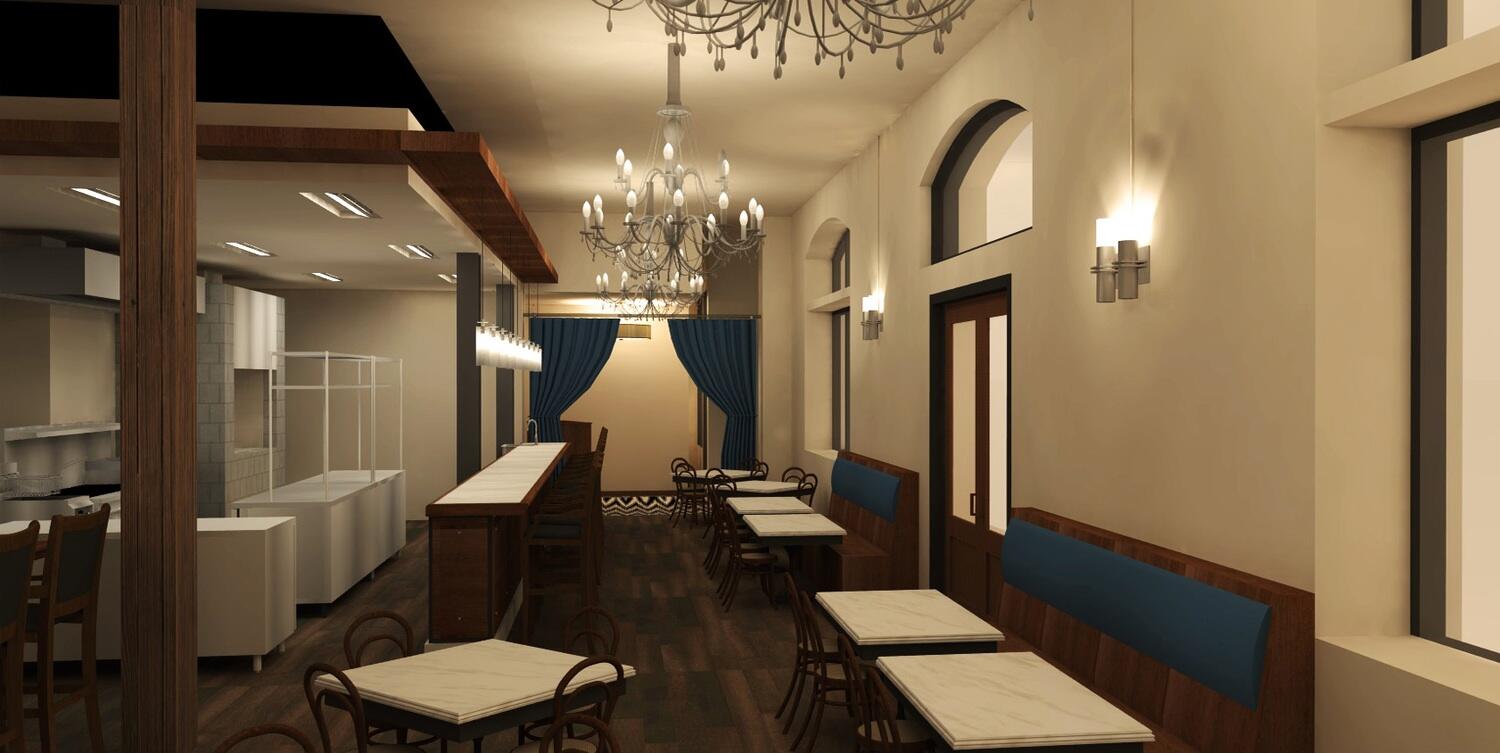 New Raleigh on Twitter: quot;Rendering 2 of Ashley Christensens upcoming restaurant Death + Taxes 