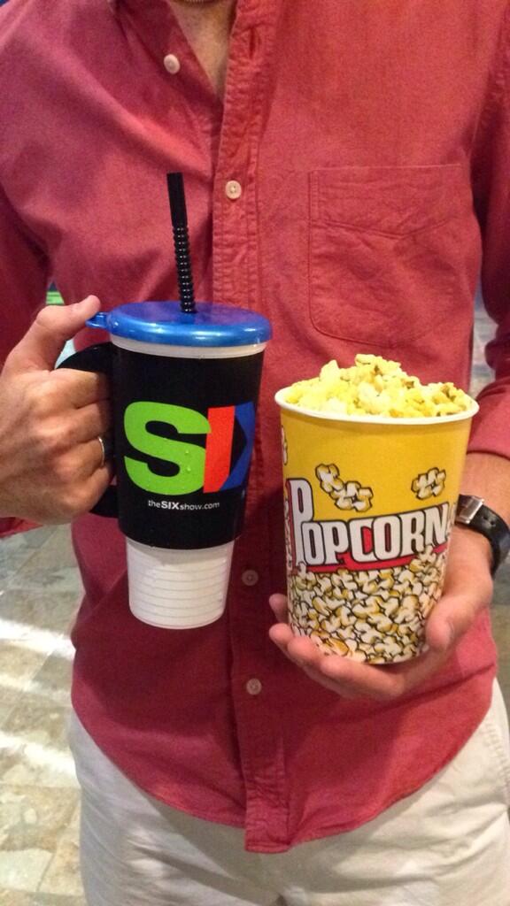 kristalee_a's tweet photo. Of course he just had to get a coke classic and popcorn for the show, even though we JUST ate dinner! http://t.co/yrkBGaU8ah