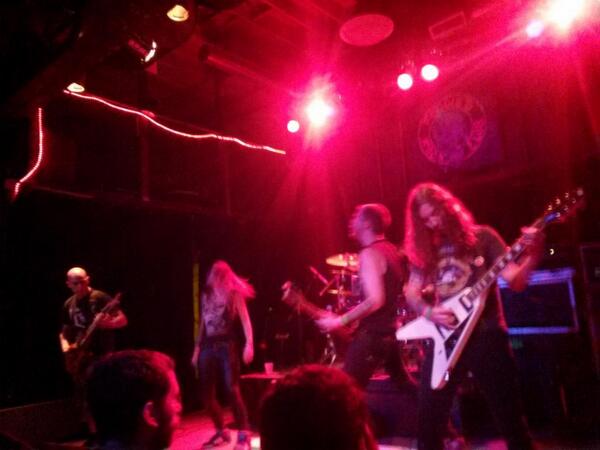 draconitron's tweet photo. At Alehorn of Power fest in Chicago this evening. First up the awesome Lady Beast from PA http://t.co/9t8IgWSrc9