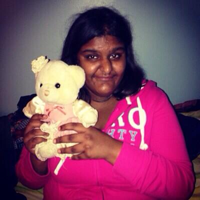suminaqvi's tweet image. Me and my teddy bear
