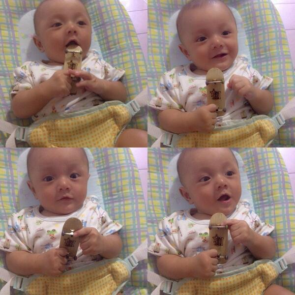 FiboTamir's tweet photo. Lucunyaaa ;;) "@fingerboard031: Myson 😎😘👶 http://t.co/nZQT6exOuY"
