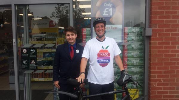 Finished. Woo hoo. 13 stores, 136 miles in total. Off for a well deserved pint. Thanks to all who have supported me