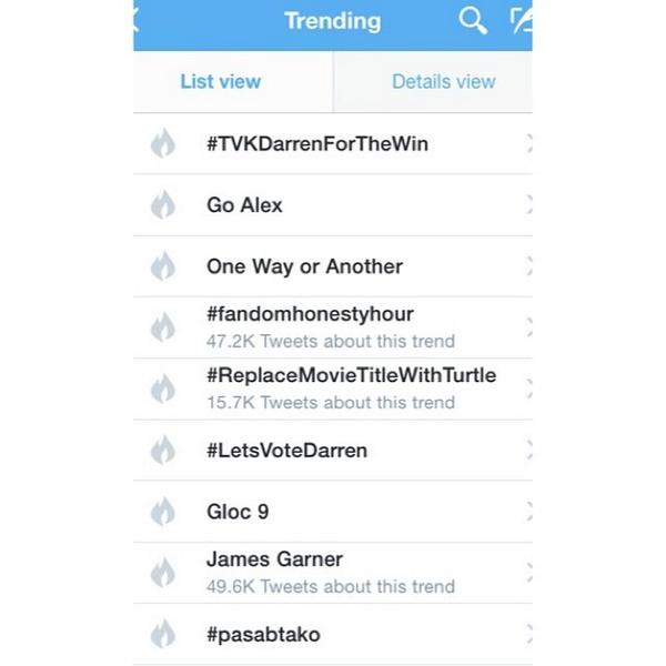 #gloc9 trending after his #thevoicekids performance with Alex 👍👍👍 glocdash9 universalrecordsphilippines