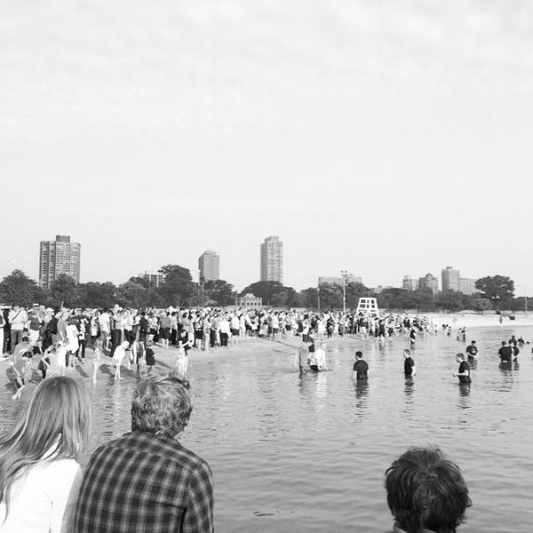 Baptism is an outward proclamation of an inward transformation.  #Parksummerfest